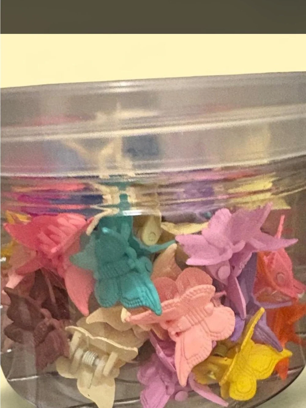 Funtopia assorted butterfly hair clips